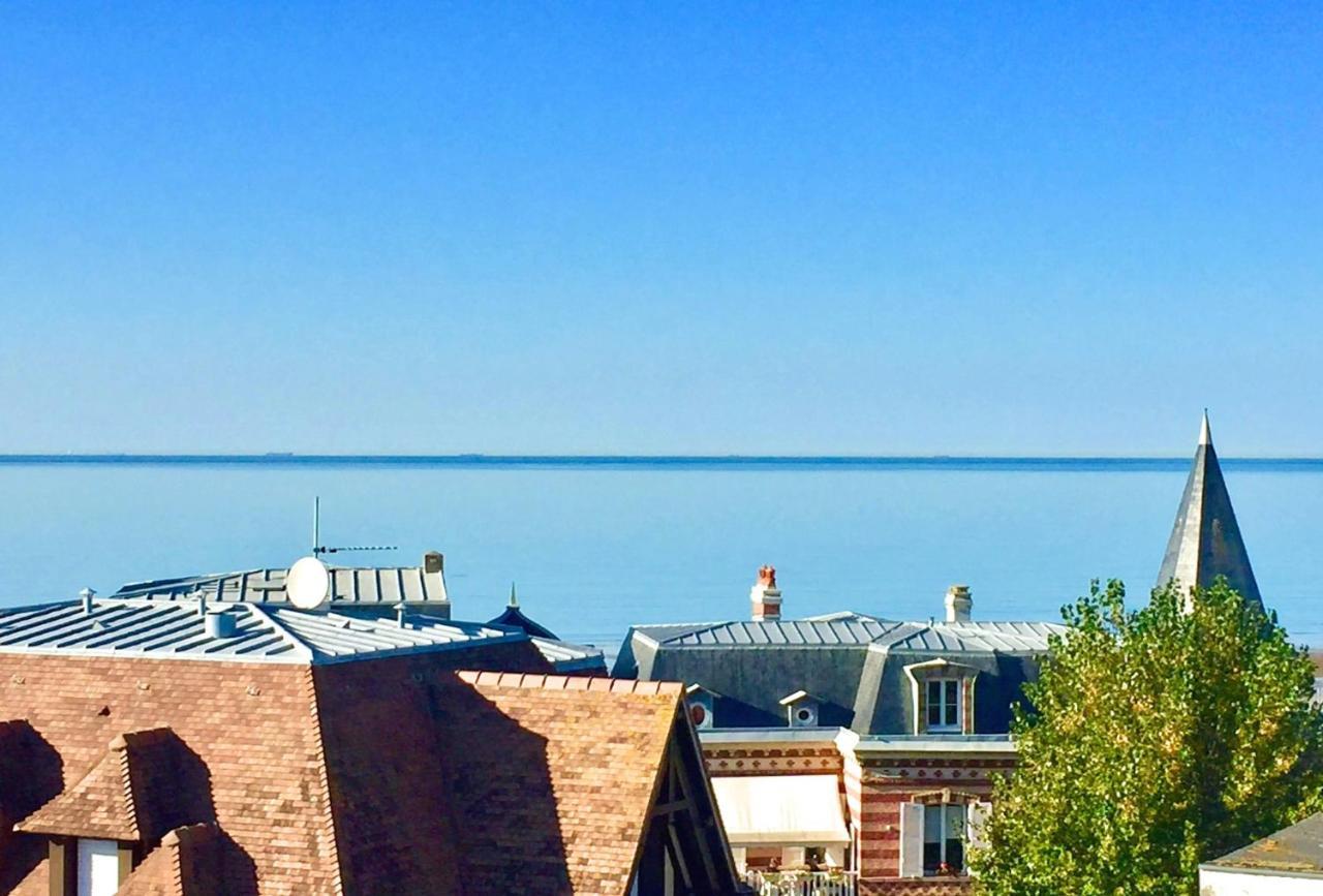 Vue Mer Panoramique Incroyable - Lesparisnormands - Centre Et Plage A 50M Villers-sur-Mer Luaran gambar